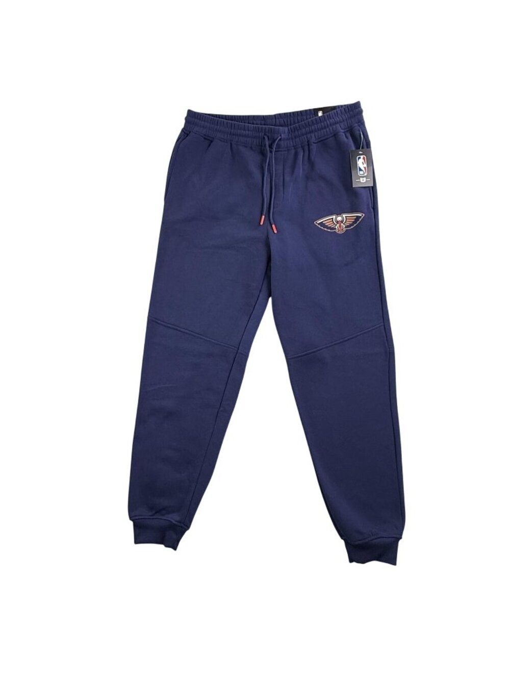 New Orleans Pelicans Pants Mens Large Blue NBA Basketball Ultra Game Jogger New